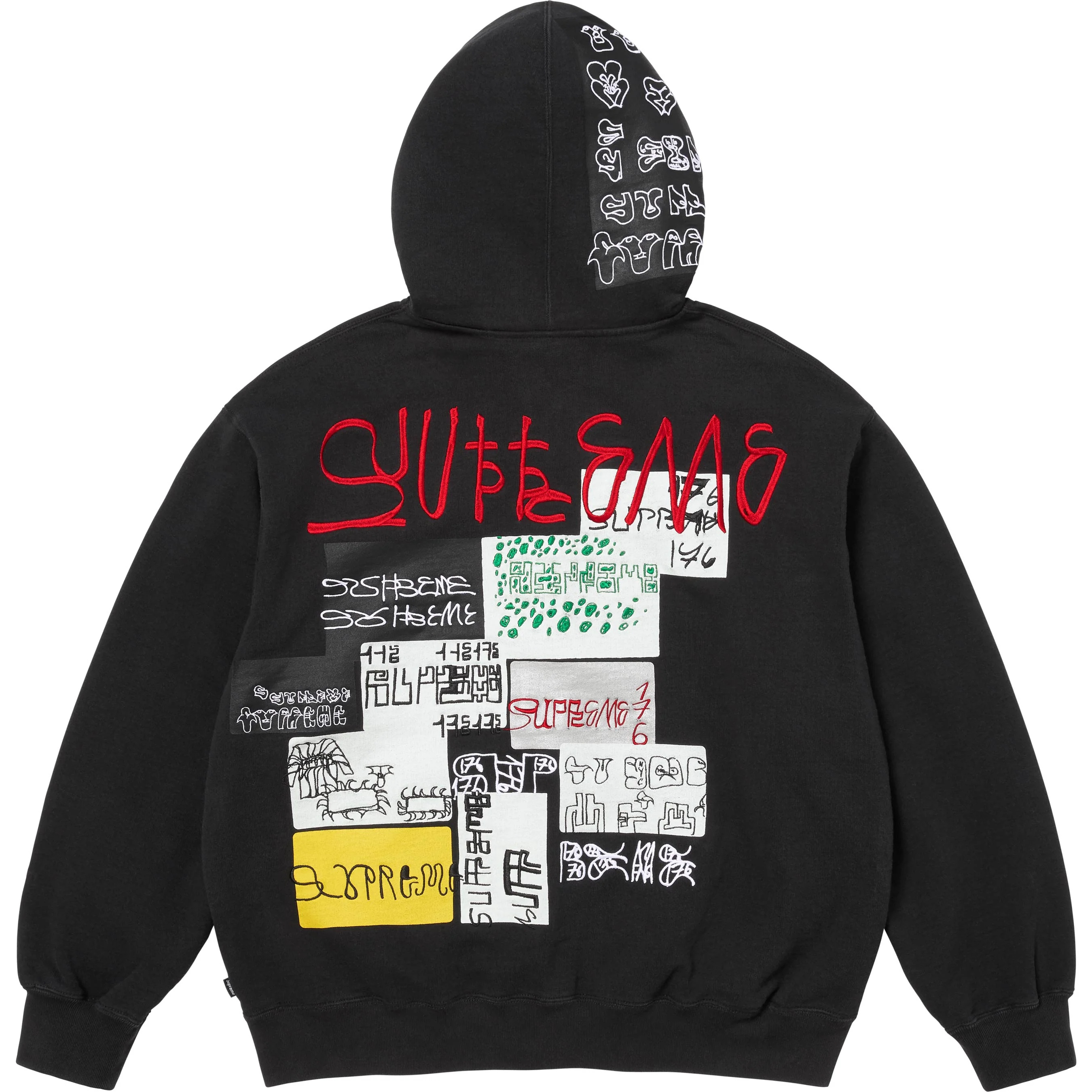 176 Zip Up Hooded Sweatshirt view 3